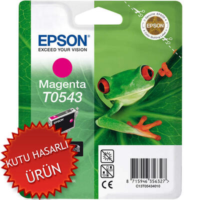 Epson C13T05434020 (T0543) Magenta Original Cartridge - Stylus Photo R800 (Damaged Box) 