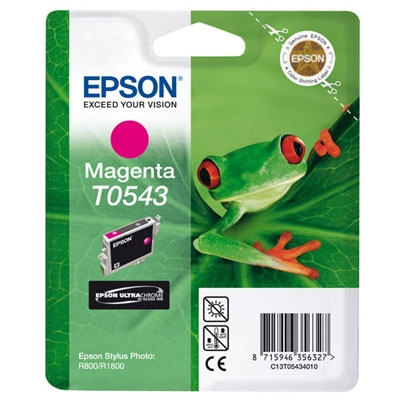 Epson C13T05434020 (T0543) Kırmızı Orjinal Kartuş - Stylus Photo R800 (T2062) - 1