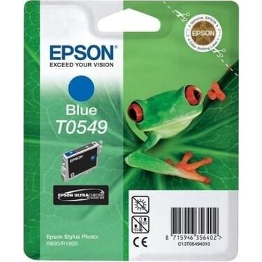 Epson C13T05494020 (T0549) Blue Original Cartridge - Stylus Photo R800 