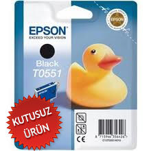 Epson C13T05514020 (T0551) Siyah Orjinal Kartuş - R240 / R245 (U) (T10483) - 1