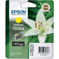 Epson C13T05944020 (T0594) Sarı Orjinal Kartuş - Stylus Photo R2400 (T2973) - 1