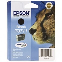 Epson C13T07114021 (T0711) Black Original Cartridge - Stylus SX215 - 1