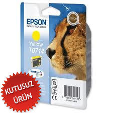 Epson C13T07144020 (T0714) Yellow Original Cartridge - Stylus SX215 (Without Box) 