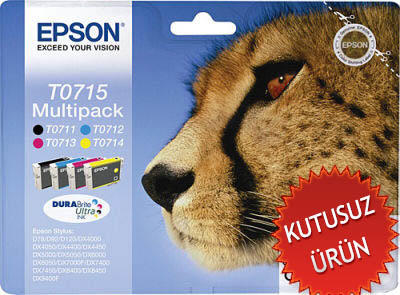 Epson C13T07154020 (T0715) Original Multipack Cartridge - Stylus SX215 (Without Box) 