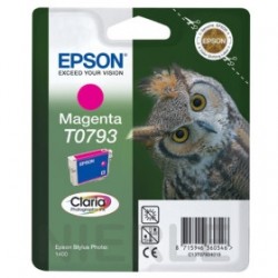 Epson C13T07934020 (T0793) Magenta Original Cartridge - Stylus Photo 1400 