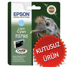 Epson C13T07954020 (T0795) Açık Mavi Orjinal Kartuş - Stylus Photo 1400 (U) (T2332) - 1