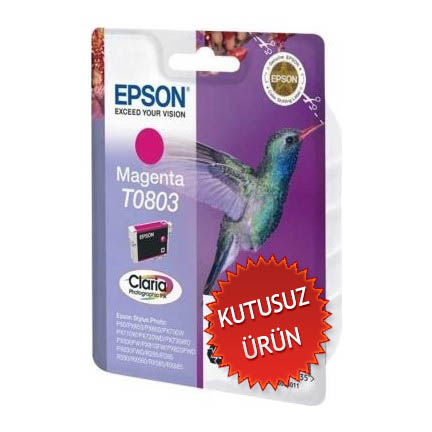 Epson C13T08034020 (T0803) Kırmızı Orjinal Kartuş - Stylus Photo PX650 (U) (T2357) - 1