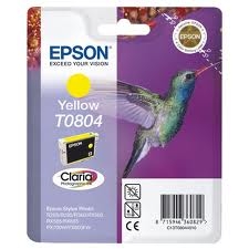 Epson C13T08044021 (T0804) Yellow Original Cartridge - Stylus Photo PX650 - 1