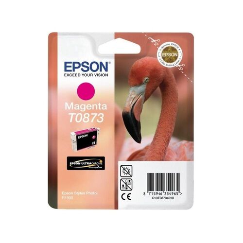 Epson C13T08734020 (T0873) Kırmızı Orjinal Kartuş - Photo R1900 (T2233) - 1