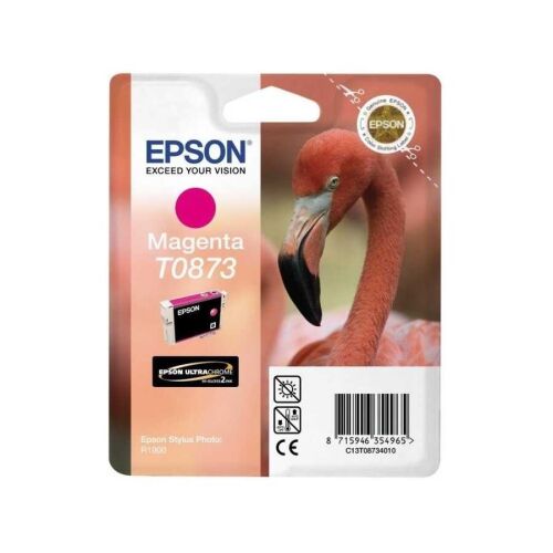 Epson C13T08734020 (T0873) Kırmızı Orjinal Kartuş - Photo R1900 (T2233) - 2