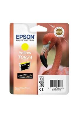 Epson C13T08744020 (T0874) Sarı Orjinal Kartuş - Photo R1900 (T2513) - 1