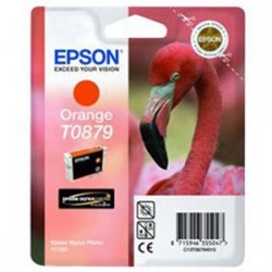 Epson C13T08794020 (T0879) Orange Original Cartridge - Photo R1900 