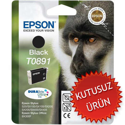 Epson C13T08914020 (T0891) Black Original Cartridge - Stylus SX105 (Without Box) 