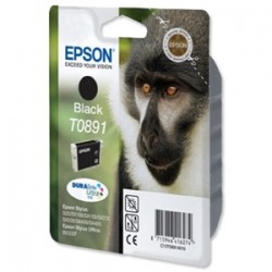 Epson C13T08914020 (T0891) Black Original Cartridge - Stylus SX105 