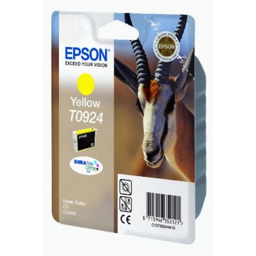 Epson C13T10844A10 (T0924) Sarı Orjinal Kartuş - Stylus CX4300 (T6943) - 1