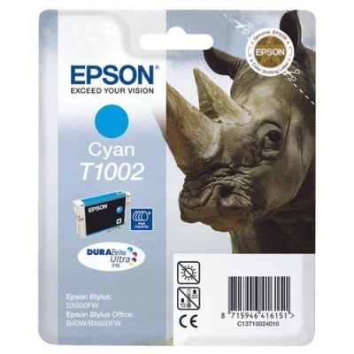 Epson C13T10024020 (T1002) Cyan Color Cartridge - BX600 / SX600 