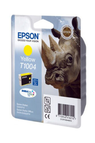 Epson C13T10044020 (T1004) Yellow Original Cartridge - BX600 / SX600