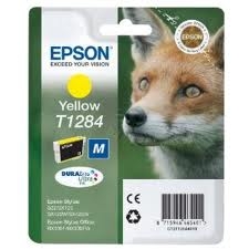 Epson C13T12844021 (T1284) Yellow Original Cartridge - Stylus SX125 