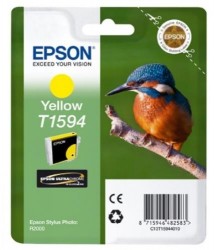 Epson C13T15944010 (T1594) Yellow Original Cartridge - Stylus Photo R2000 - 1