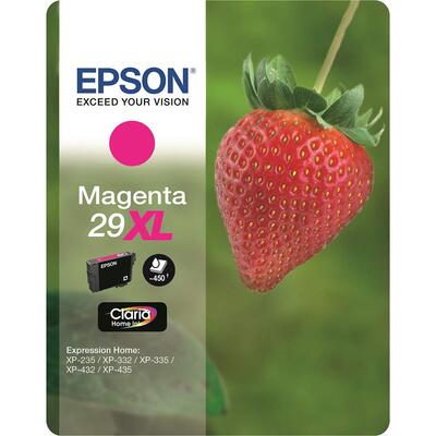 EPSON - Epson C13T29934022 (T2993) Magenta Original Cartridge - XP-235 / XP-435