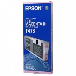 Epson C13T478011 (T478) Light Magenta Original Cartridge - Stylus Pro 9500 