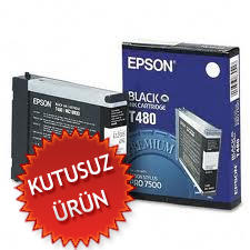 EPSON - Epson C13T480011 (T480) Renkli Orjinal Kartuş - Pro 7500 (U) (T10502)