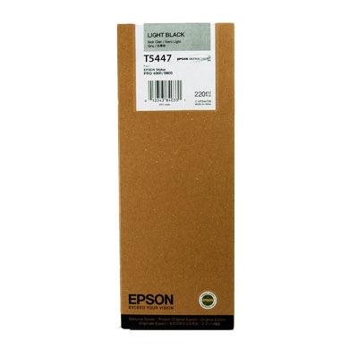 Epson C13T544700 (T5447) Açık Siyah Orjinal Kartuş - Stylus Pro 4000 (T1995) - 1