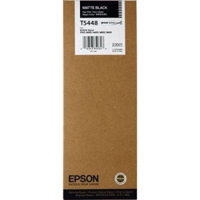 Epson C13T544800 (T5448) Mat Siyah Orjinal Kartuş - Stylus Pro 4000 (T2027) - 1