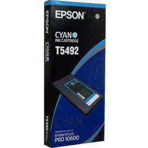 Epson C13T549200 (T5492) Cyan Original Cartridge - Stylus Pro 10600