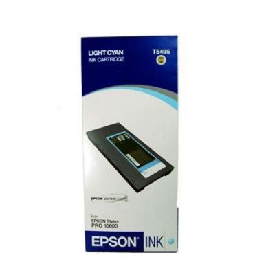 Epson C13T549500 (T5495) Açık Mavi Orjinal Kartuş - Stylus Pro 10600 (T2202) - 1