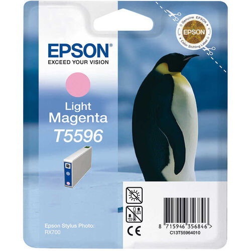 Epson C13T55964020 (T5596) Lıght Magenta Original Cartridge - Stylus Photo RX700