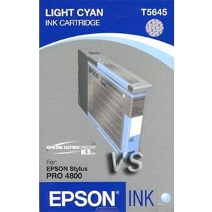 Epson C13T564500 (T5645) Açık Mavi Orjinal Kartuş - Stylus Pro 4800 (T2505) - 1