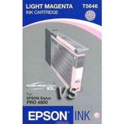 Epson C13T564600 (T5646) Açık Kırmızı Orjinal Kartuş - Stylus Pro 4800 (T2506) - 1