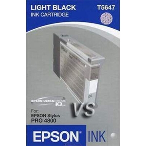 Epson C13T564700 (T5647) Açık Siyah Orjinal Kartuş - Stylus Pro 4800 (T2048) - 1