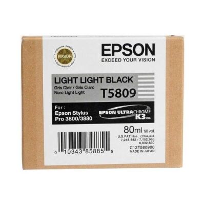 Epson C13T580900 (T5809) Double Light Black Original Cartridge - Stylus Pro 3800 - 2