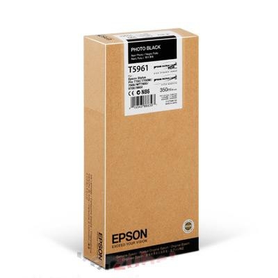 Epson C13T596100 (T5961) Foto Siyah Orjinal Kartuş - Stylus Pro 7700 (T1502) - 1