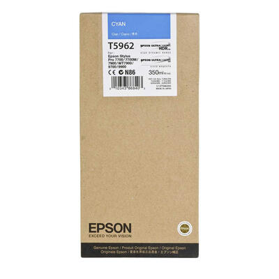 Epson C13T596200 (T5962) Cyan Original Cartridge - Stylus Pro 7700 