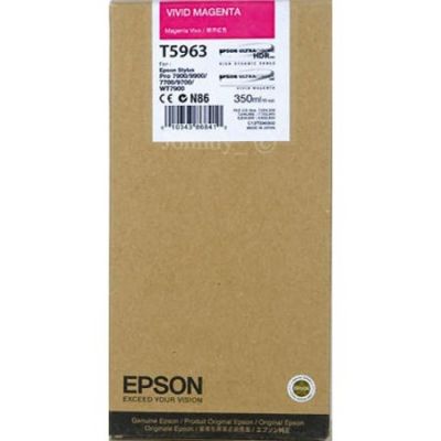 Epson C13T596300 (T5963) Vivid Magenta Original Cartridge - Stylus Pro 7700 - 1