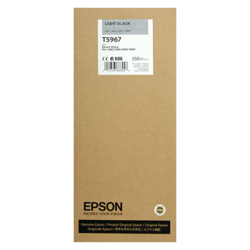 Epson C13T596700 (T5967) Açık Siyah Orjinal Kartuş - Stylus Pro 7700 (T6998) - 1