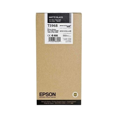 Epson C13T596800 (T5968) Mat Siyah Orjinal Kartuş - Stylus Pro 7700 (T1683) - 1