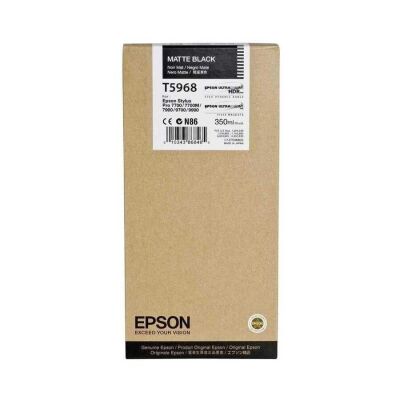 Epson C13T596800 (T5968) Mat Siyah Orjinal Kartuş - Stylus Pro 7700 (T1683) - 2