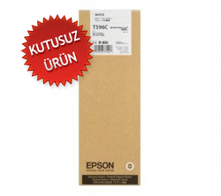 Epson C13T596C00 (T596C) Beyaz Orjinal Kartuş - Stylus Pro 7700 (U) (T10053) - 1