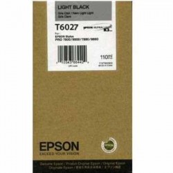 Epson C13T602700 (T6027) Açık Siyah Orjinal Kartuş - Stylus Pro 7800 (T1581) - 1