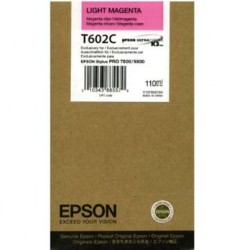 Epson C13T602C00 (T602C) Açık Kırmızı Orjinal Kartuş - Stylus Pro 7800 (T1590) - 1