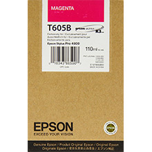 EPSON - Epson C13T605B00 (T605B) Kırmızı Orjinal Kartuş - Stylus Pro 4800 (T10018)