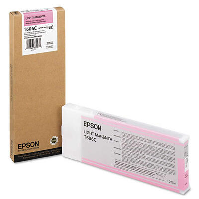 Epson C13T606C00 (T606C) Açık Kırmızı Orjinal Kartuş - Stylus Pro 4800 (T2499) - 1