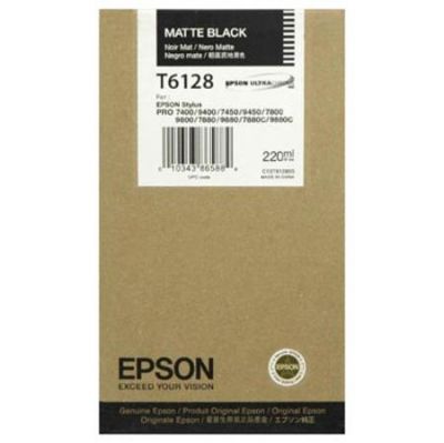 Epson C13T612800 (T6128) Mat Siyah Orjinal Kartuş - Stylus Pro 7800 (T1647) - 1