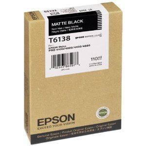 Epson C13T613800 (T6138) Mat Siyah Orjinal Kartuş - Stylus Pro 4800 (T1797) - 1