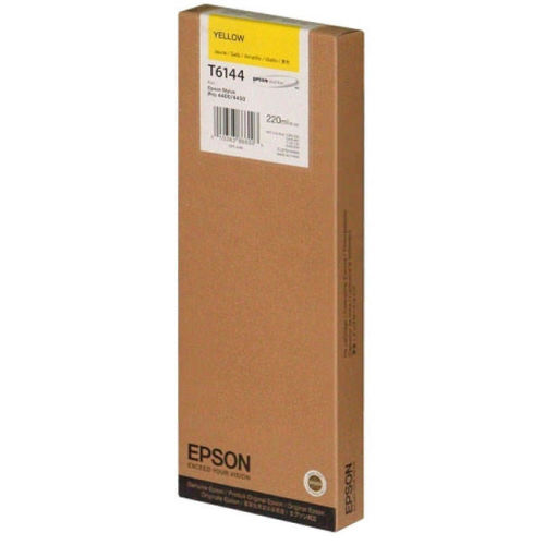 Epson C13T614400 (T6144) Sarı Orjinal Kartuş - Stylus Pro 4000 (T7254) - 1