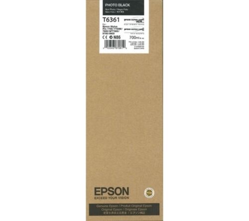 Epson C13T636100 (T6361) Photo Black Original Cartridge - Stylus Pro 7700 - 2